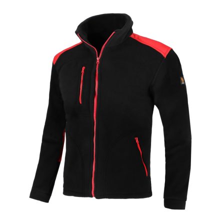 Procera Polar Black Red 350G Pulóver Méret XL